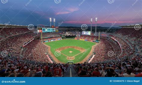 Great American Ball Park In Cincinnati Editorial Image Image Of