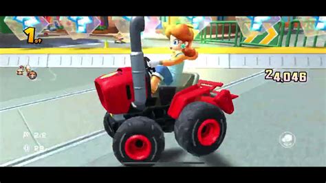 Mario Kart Tour Daisy Farmer Dragonfly And Green Sprout Showcase Youtube