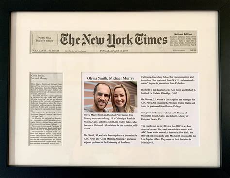 How To Get A Wedding Announcement In The New York Times Get Savvy