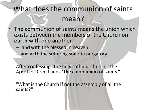 Ppt The Church As The Communion Of Saints Powerpoint Presentation