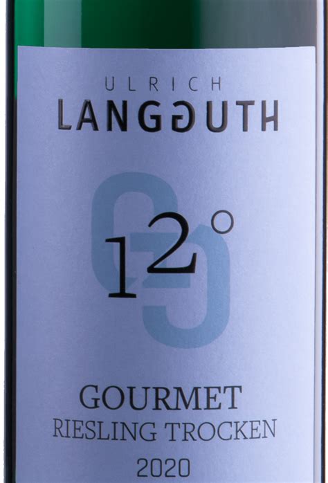 Ulrich Langguth 12 Degrees Gourmet Riesling Trocken 2020 Winepilot