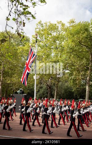 Londres Royaume Uni Le jour du funérailles d État de la reine