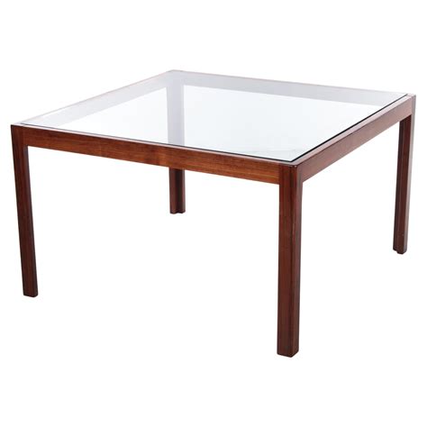 Danish Modern Rosewood Coffee Table With Stunning Grain At 1stdibs