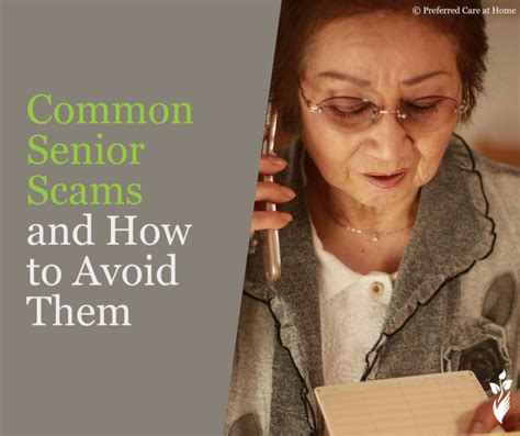 Common Senior Scams And How To Avoid Them