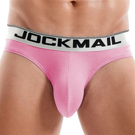 Jockmail Ropa Interior Sexy Gay Para Hombre Calzoncillos De Malla De