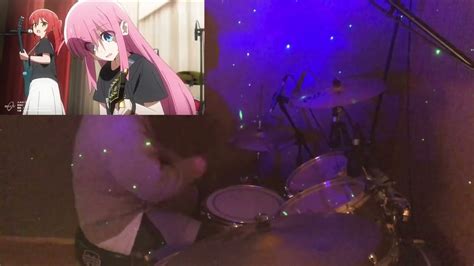 봇치 더 락 마지막화 라이브 별자리가 될 수 있다면 星座になれたら드럼커버 Drum Cover Youtube