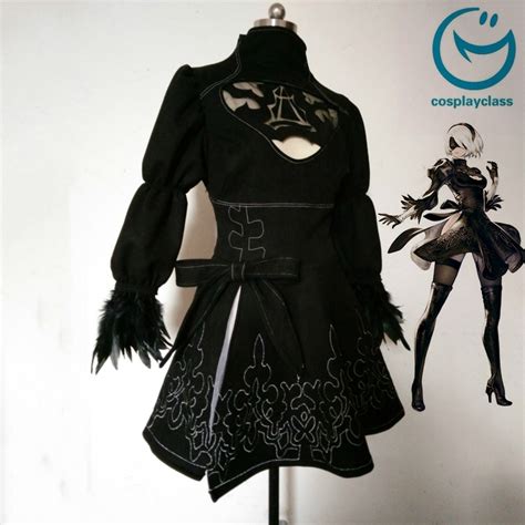 Nierautomata 2b Yorha No2 Type B Cosplay Costume Wig And Underwear Cosplayclass