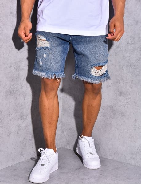 Bermudas Homme Shorts Homme Jeans Industry