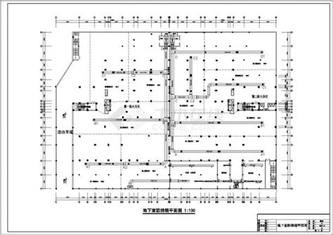 商场空调系统设计cad图含毕业设计商业建筑土木在线