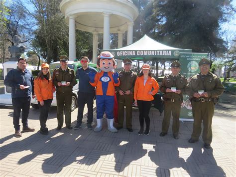 Carabineros de Linares junto a la empresa Dany gas realizan campaña