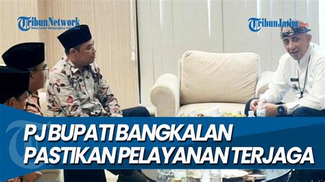 Pastikan Pelayanan Terjaga Pj Bupati Bangkalan Datangi Dprd Bangkalan