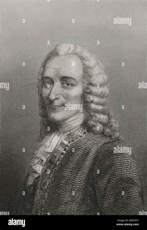 Voltaire Francois Marie Arouet 1694 1778 French Writer Of The