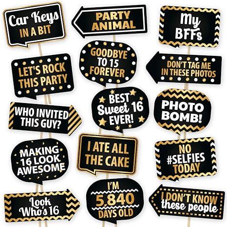 Amazon Sweet Photo Booth Props By Partygraphix European Made