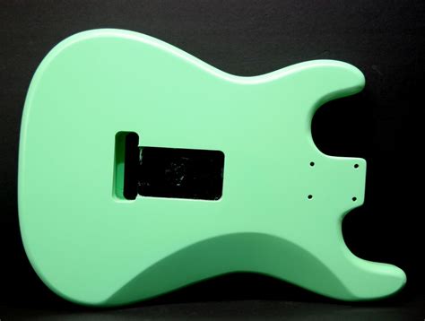 Brio Strat Sss Style Body Nitro Satin 2pc Alder Surf Green Ebay