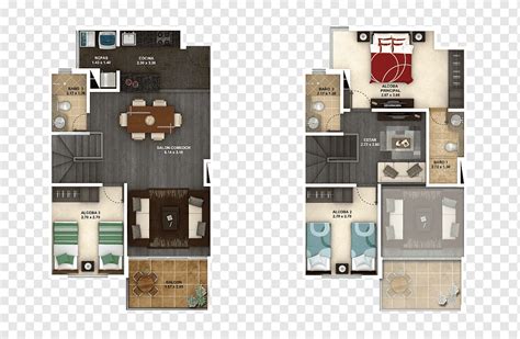 Duplex Apartments Floor Plans / Architectural 3d elevation and 3d ...