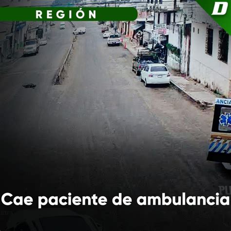 Cae Paciente De Ambulancia Diario De Chiapas