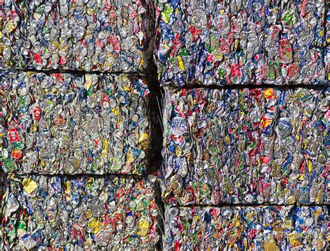 Bales Of Aluminum Cans Photograph By David Buffington