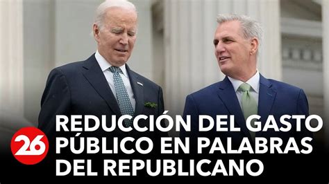 Biden Y Mccarthy Llegan A Un Acuerdo Hist Rico Para Elevar La Deuda