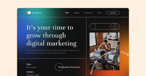 Creative Agency Hero Header Image By Vektorastudio On Envato Elements