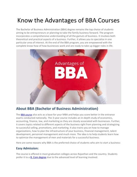 Ppt Bachelor Of Business Administration Bba Powerpoint Presentation