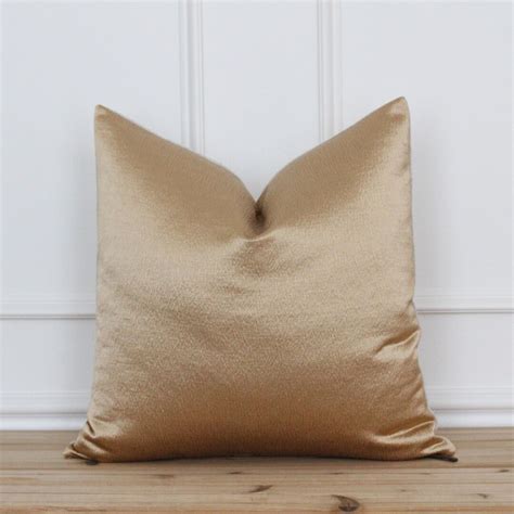 Gold Silk Pillow Cover Satin Pillow Cover Christmas Throw Pillow ...