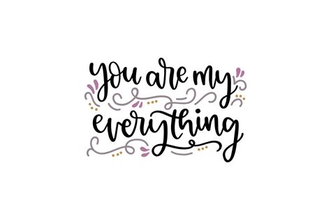 You Are My Everything Graphic By Craftbundles · Creative Fabrica