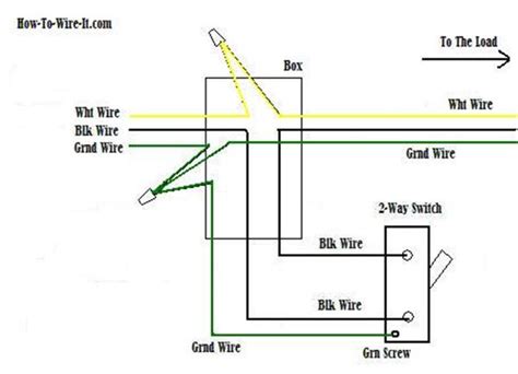 2 Way Switch Wiring Diagram Home