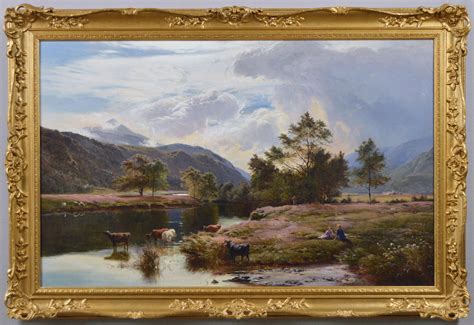 Sidney Richard Percy Llanberis Pass North Wales Large 19th Century