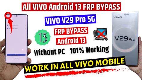 All Vivo Android Frp Bypass New Solution Vivo V Pro Frp