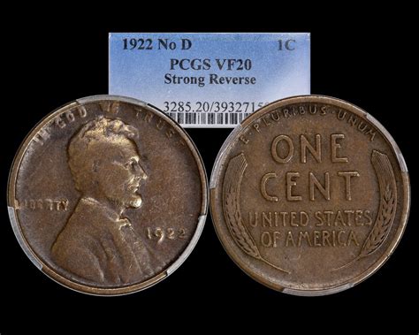 No D C Strong Reverse Lincoln Wheat Cent Pcgs Vf The Penny Lady