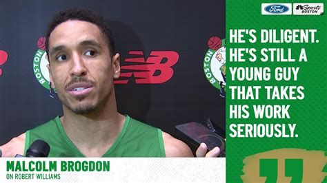 Malcolm Brogdon On The Return Of Robert Wiilliams Nbc Sports Boston