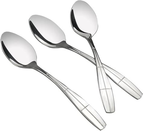 Eagrye 12 Pieces Stainless Steel Dinner Spoons Home And Kitchen