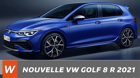 Nouvelle Vw Golf 8 R 2021 Youtube