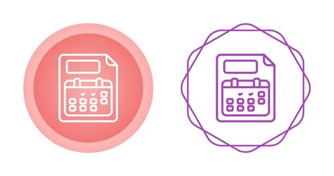 Planner Vector Icon 39971215 Vector Art At Vecteezy