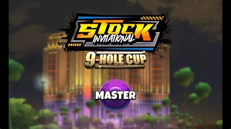 Master Hole 8 HIO Stock Invitational 9 Hole Cup Tournament QR