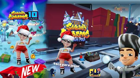 Subway Surfers The North Pole 2023 New Outfit ElfRain Festive YouTube