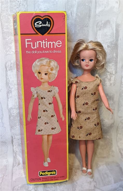 Vintage Sindy Doll Funtime 70s In Box Etsy Uk