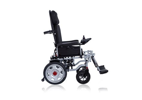 Carbon Steel Frame Electric Wheelchair Lightweight Electric Wheel Chair