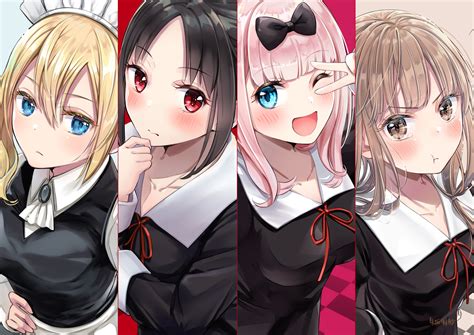 Kaguya Sama Quartet Hd Wallpaper