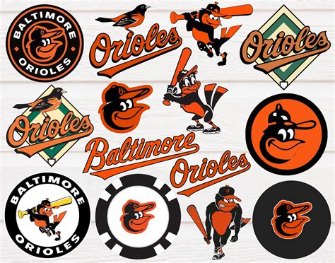 Baltimore Orioles Svg Baltimore Orioles Bundle Svg Baltimore Etsy