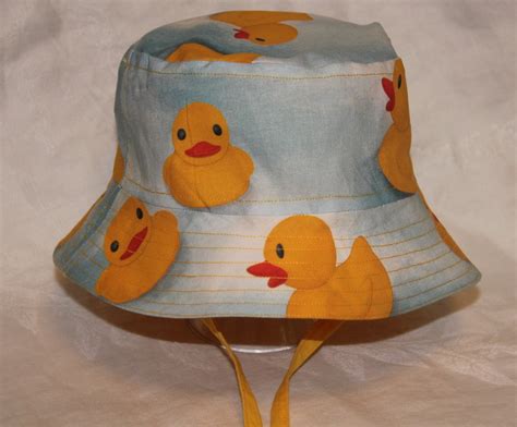 Rubber Duck Bucket Hat Beach Hat Sun Hat Trendy Hat Etsy