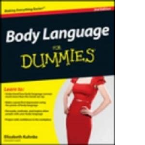 Body Language For Dummies Elizabeth Kuhnke