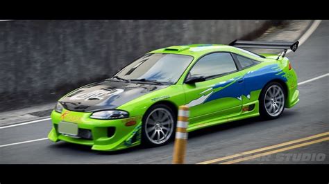 Paul Walker Mitsubishi Eclipse Fast And Furious CAR MUSIC VIDEO