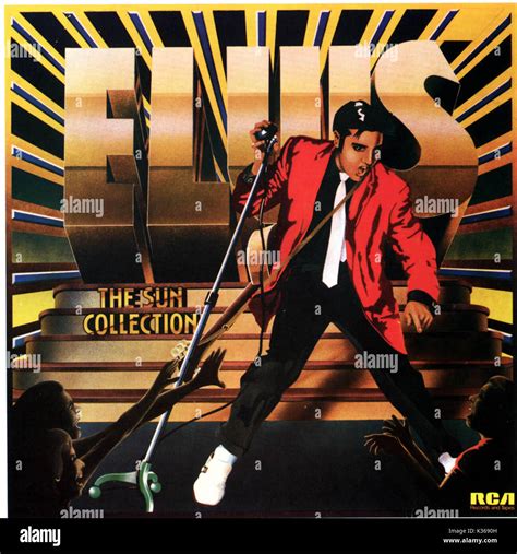 ELVIS PRESLEY - THE SUN COLLECTION ALBUM COVER Stock Photo - Alamy