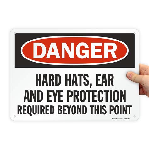 Smartsign Señal Danger Explosives Keep Out por SmartSign 10 x 14