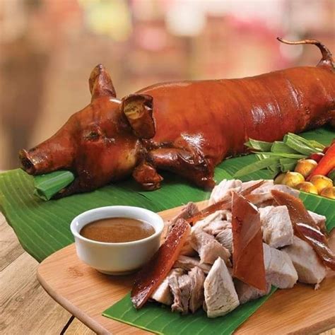 Delicious Filipino Lechon Festival Feast