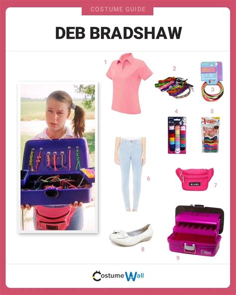 Dress Like Deb Bradshaw Costume | Halloween and Cosplay Guides