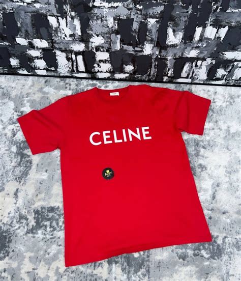 Celine Celine logo t shirt | Grailed