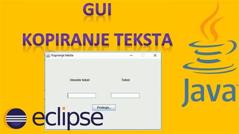 20 Programiranje JAVA ECLIPSE GUI 2 YouTube