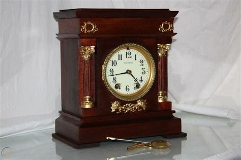 Seth Thomas Mantel Antique Clock C 1900 Model Cordova Clock After